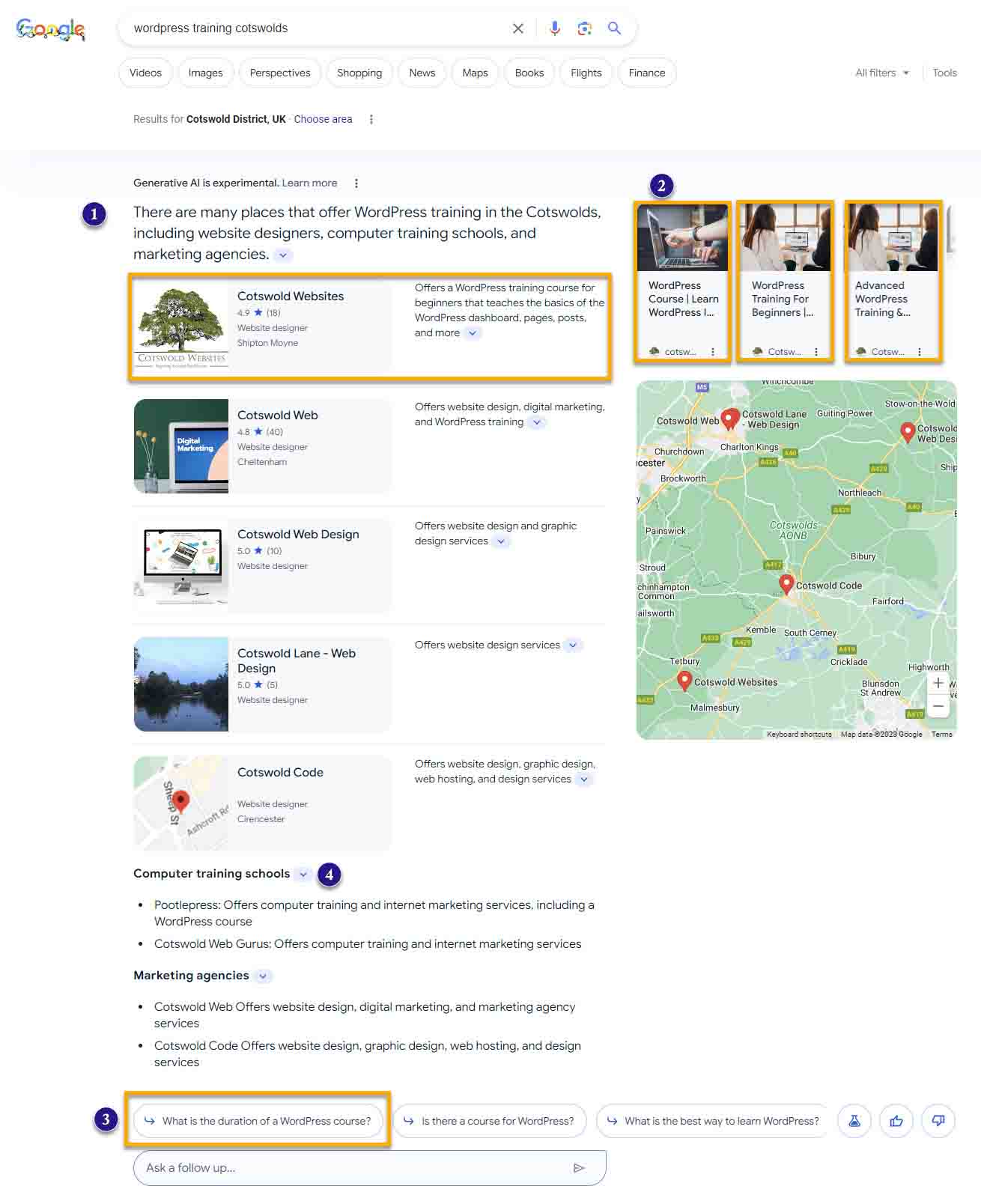 Wordpress Training Course In Cotswolds For Beginners And Advanced Users. Enhance Your Website Skills.